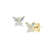 Boucles d'oreilles Amen Femme Petali in Argent Zircone EBUTGBLB